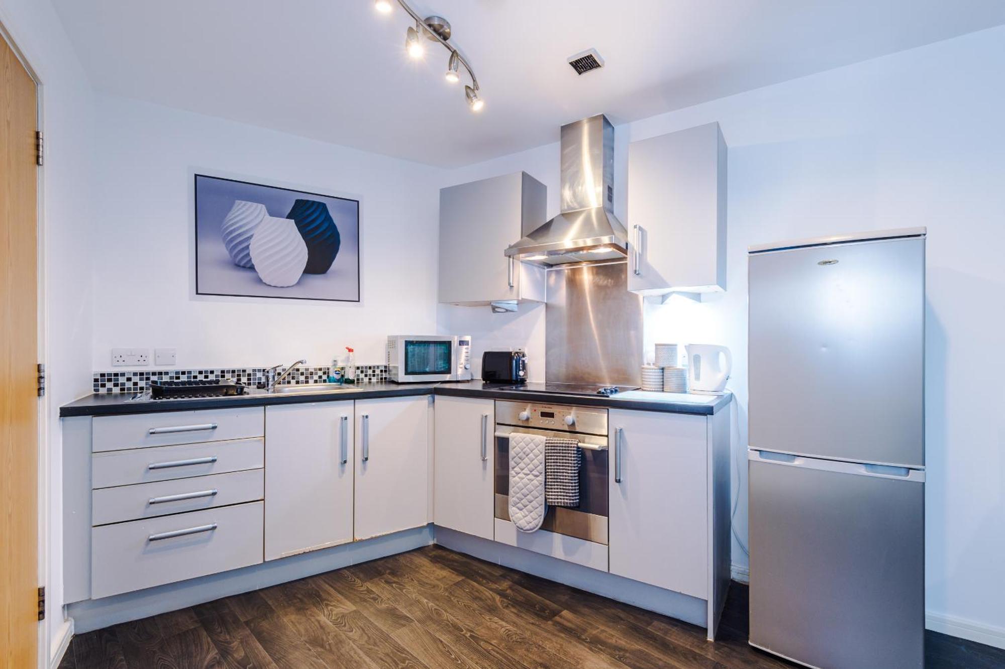 2 Bed Apartment With Balcony Private Parking Near Etihad Stadium, Coop Live Manchester Exteriér fotografie